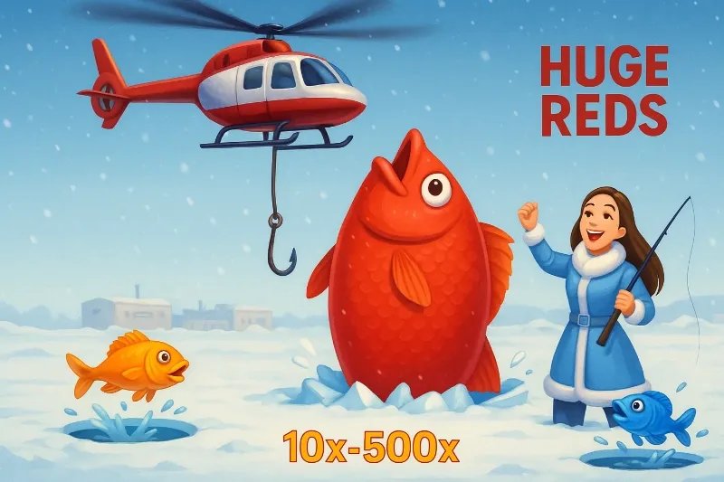 Reel in the Fun at Canada's Ice Fishing Live Casino Game, ice fishing gamble game